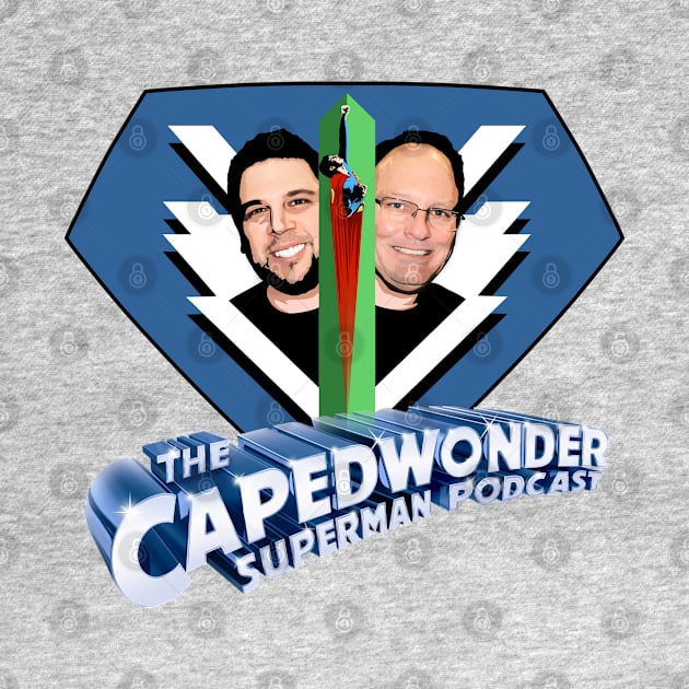 CapedWonder Podcast logo 1 by CapedWonder Treasures